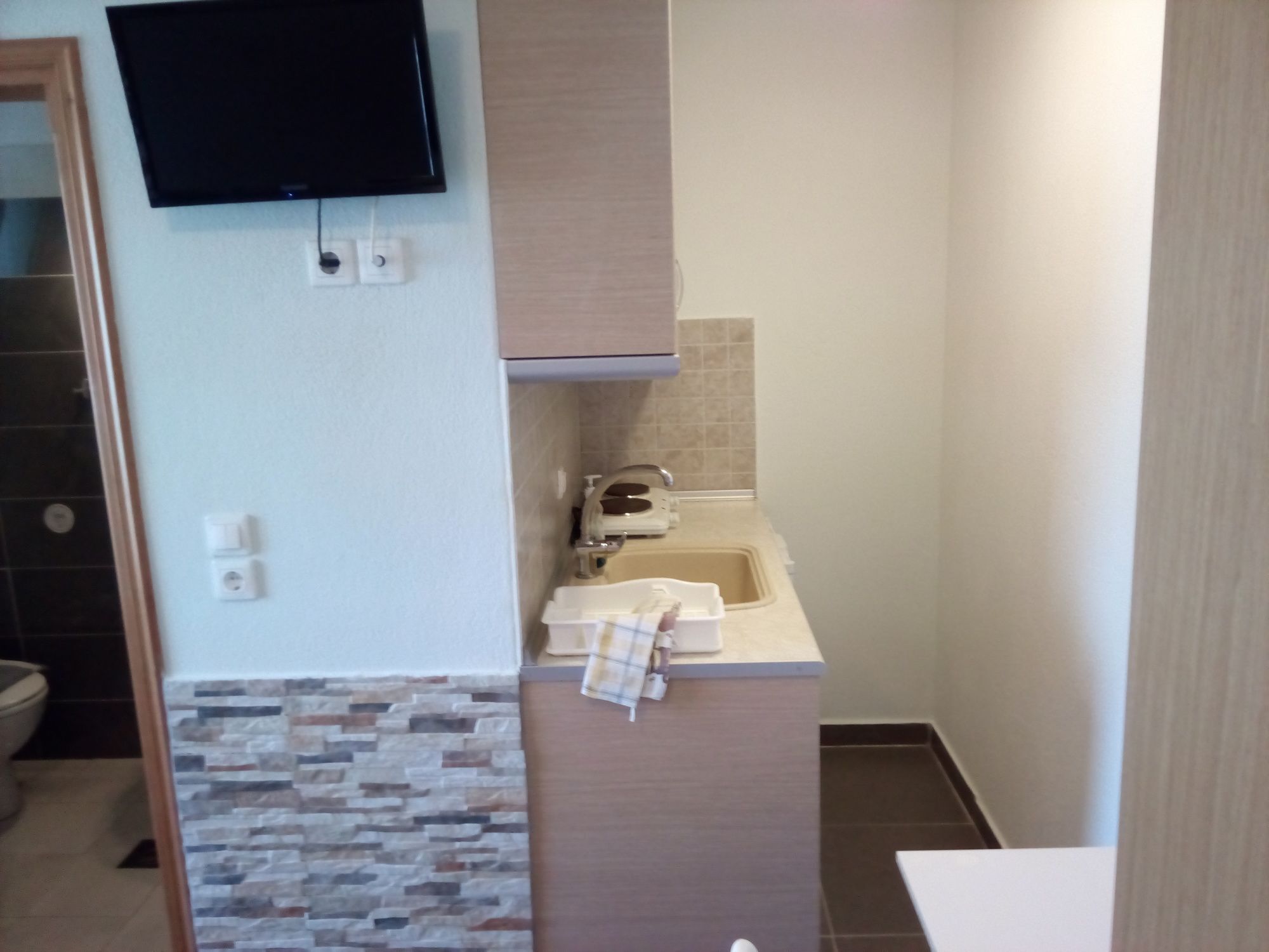 Nikos Apartments Sithonia Bagian luar foto